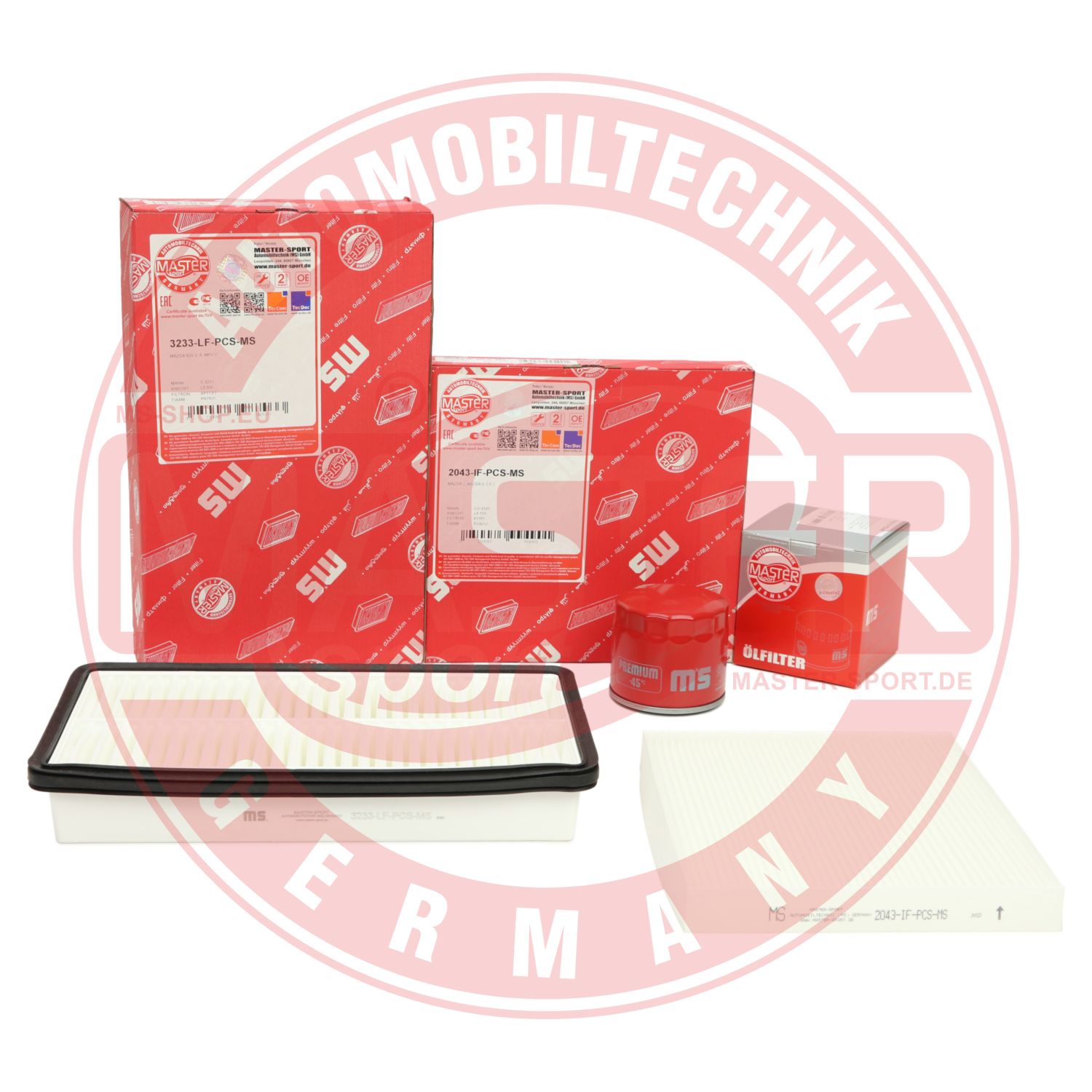 MASTER-SPORT GERMANY 450001242 Filter Set